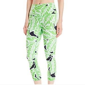 ALO Yoga Palm Springs Glow Light Capri Leggings S